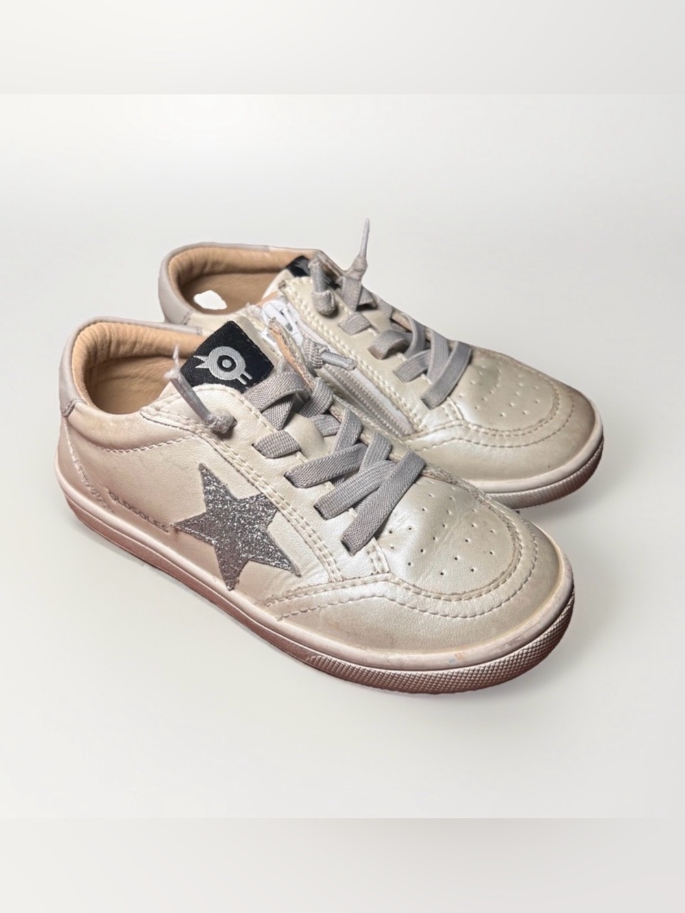 Old Soles Kids 26 US 9.5 Platinum Runner Sneakers Oldsoles Shoes